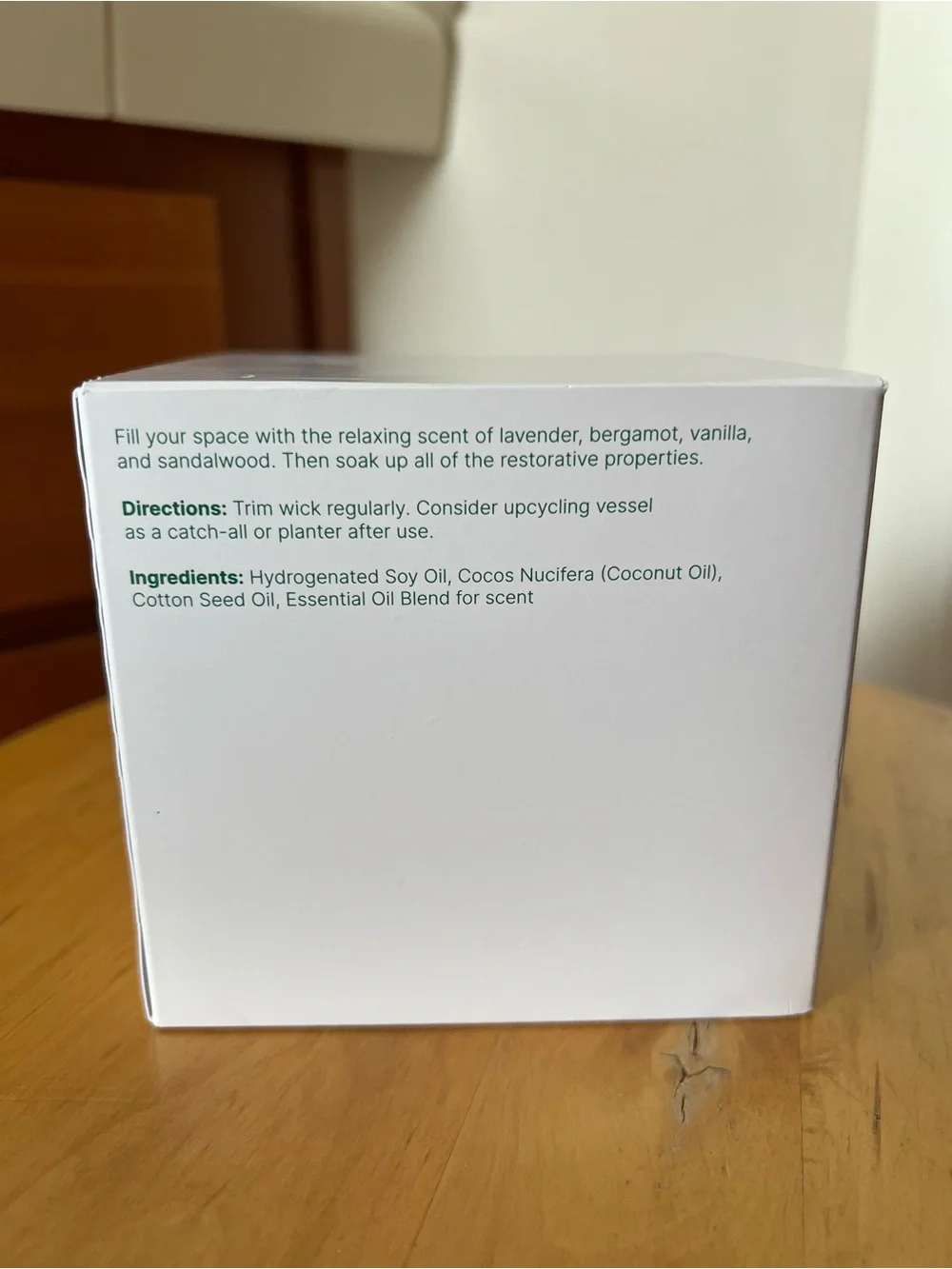 Follian Candle Number 1 — Two-Wick